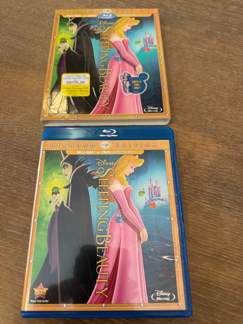 Walt Disney Sleeping Beauty Diamond Edition DVD + BLU-RAY + Digital HD Digital